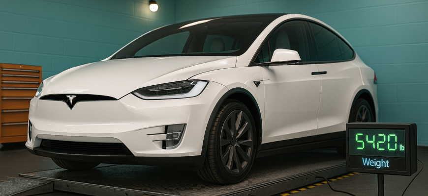 How Much Does a Tesla Weigh?