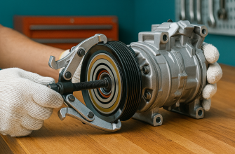 AC Compressor in a Car