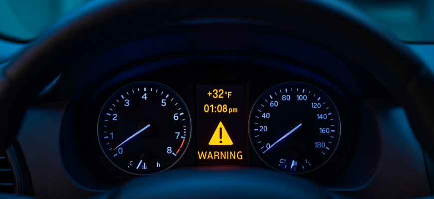 Triangle Warning Light
