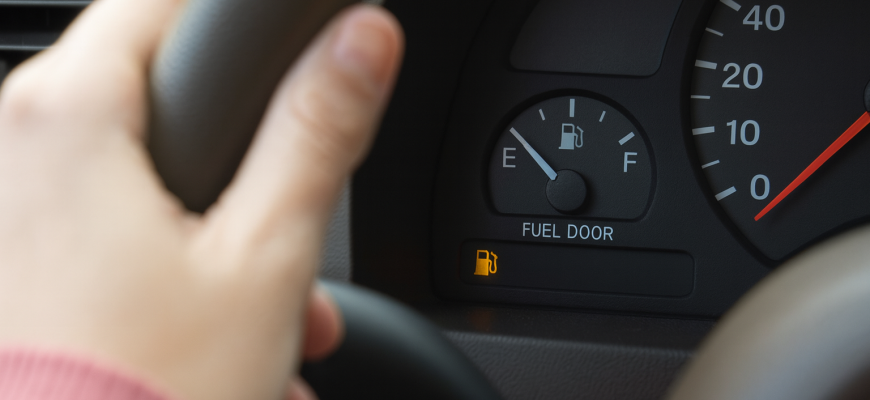 Driving on an empty tank